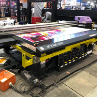Printer Flatbed UV Mimaki JFX200-2513 untuk Pencetakan Logam Kaca dengan 2 Kepala Ricoh Gen5