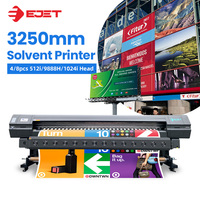 Impresora de Inyección de Tinta Digital Allwin Konica 512i de 3.2m con Tinta Solvente para Pancartas Flexibles y Vinilo