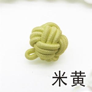 Bán buôn CUFF-liên kết lụa Khuy măng sét handmade vải Knot Khuy măng sét đơn cho áo sơ mi - Product Image 6