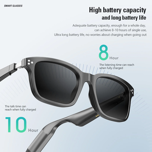 Lunettes Intelligentes avec Traduction IA, Prise <span class=keywords><strong>en</strong></span> Charge de 164 Langues, Monture Magnétique, Lunettes de Soleil Intelligentes pour Hommes - Product Image 3
