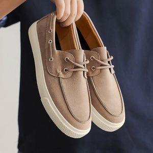 Maxfree Fashion Chaussures bateau à lacets pour hommes, plates, en caoutchouc, à prix bas, décontractées, classiques, style italien, meilleures ventes, African Top - Product Image 4