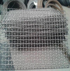 Custom Thickness Woven Crimped Steel <b>Mesh</b> For Construction & Filtering - Product Image 3