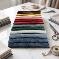 Imperméable 100% Polyester Meubles Rembourrage Canapé Tissu Uni Teint Décor À La Maison Tissu Tissé Direct Textiles De Maison Accessoires