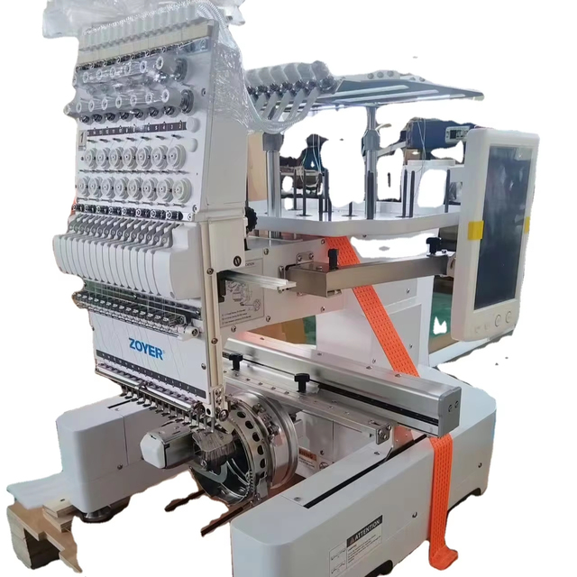 ZY-EM1501A High-Speed Automatic Computerized Flat-Bed Lock Stitch Iron Industrial Sewing and Embroidery Machine for Garment Use