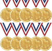 Médaille de boxe ronde Noble avec petite couronne de laurier rouge marron et gants en or Design Prix en métal de haute qualité