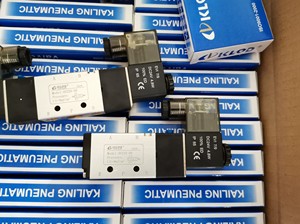 โซลินอยด์ลมนิวแมติก 5/2 ทาง DC24V AC220V 110V ควบคุมลม รุ่น 4V210-08 - Product Image 5