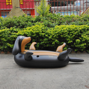 Galleggiante Gonfiabile Personalizzato a Tema Bassotto - Il Tuo Divertente Compagno per <span class=keywords><strong>Piscina</strong></span>, Relax, Gioco e Foto - Product Image 4