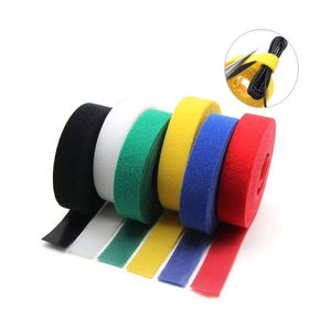 Tali kembali ke tali nilon velcroes nilon kait dan pita perekat tali pengikat kabel merekat sendiri tali kawat velcroes kustom velcroes - Product Image 5