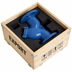 Filtre à bride de porte Gl41h en acier inoxydable et fonte, filtre en Y pour média de base et tuyaux d'évacuation, taille de port DN50-DN300 - Product Image 1
