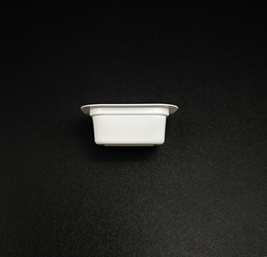 Sulide bán buôn 1oz bơ bao bì phân hủy sinh học Phần <span class=keywords><strong>Container</strong></span> hình chữ nhật dùng một lần PP nhựa nước sốt cup - Product Image 1