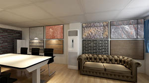 بلاط طيني معدّل ، ألواح واجهات مرنة من Starmoon ، رقيقة وخفيفة لتصميمات الجدران الخارجية - Product Image 4