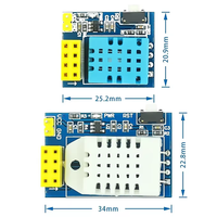 ESP8266 ESP-01 / ESP-01S DHT11 / AM2302 DHT22 Modul Node Wifi Suhu & Kelembaban