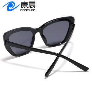 Lunettes de soleil œil de chat pour femmes Conchen, monture en plastique, verres PC, protection UV380, accessoire de mode pour les voyages - Product Image 3