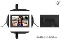 Kapasitif 10 nokta dokunmatik ekranı paylaş fotoğraf, Video Frameo APP tarafından mp4 dijital fotoğraf çerçevelerinde seksi video indir