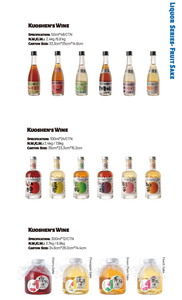 Bebida Alcohólica Afrutada, Bebidas Alcohólicas, Vino de Frutas Japonés - Product Image 3