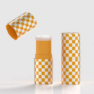 Eco-Friendly Biodegradable 10ml 15ml Plastic <b>Stick</b> Tube Packaging Bottle Wheat Straw Antiperspirant <b>Deodorant</b> Cosmetics Blush - Product Image 4