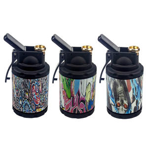 New Zinc Alloy <b>Grinder</b> 3 Parts Creative <b>Herb</b> <b>Grinder</b> Tobacco <b>Grinder</b> with Smoking Function - Product Image 4