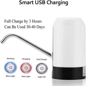 Dispenser d'Acqua Portatile USB Ricaricabile, Mini Erogatore Automatico di Acqua Fredda per Hotel, Uso Multiplo con Flusso d'Acqua Stabile - Product Image 4