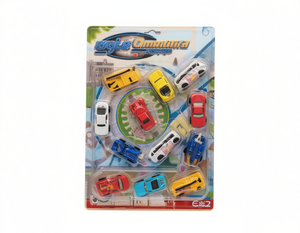 Ensemble de voitures miniatures Togle Omnitra en plastique, 4 roues, pour enfants de 4 à 6 ans - Product Image 1