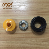 Embout de roulement en nylon pour rouleau de convoyeur à gravité de 38 mm, 50 mm, 60 mm, 76 mm de diamètre