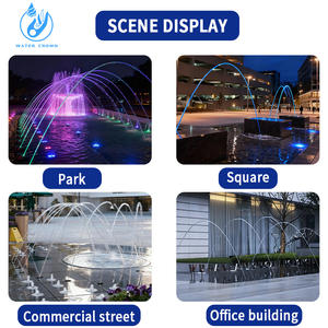 มงกุฎน้ำน้ำพุสวนแบบลามิเนตความสูง1.5-3เมตรสำหรับสวนหินกระโดดในร่ม/กลางแจ้ง - Product Image 6