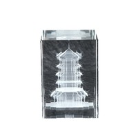 Klarer Bergkristall-Souvenir 3D Laser-Gravierte Individualisierte Anime-Charakter Film- und Spiel-Themen-Figur Hochzeit Geburtstag