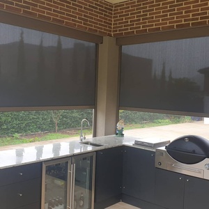 Coupe-vent et imperméable, tissu motorisé électrique, stores roulants d'extérieur bon marché - Product Image 3