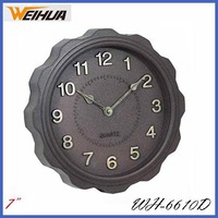 Reloj de pared de plástico para decoración de pared de cocina y dormitorio, reloj de pared de cuarzo silencioso, reloj Vintage Digital