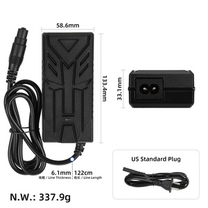 อะแดปเตอร์ชาร์จ Ulip 53.6V/54.6V 1.3A พร้อมหัวต่อ XM O แบบปลั๊ก US สำหรับสกู๊ตเตอร์ Xiao 5 Max 4 Pro Plus/4 Pro Max Nine G3 F3 GT3 ZT3 - Product Image 2