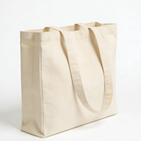 Sac fourre-tout en toile de coton de couleur unie personnalisable imprimé sac à bandoulière en toile sac à provisions en toile longue et unie