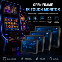 Kuzey Amerika Kaynak Fabrikası POG Slot Bally POG Orijinal Arcade Oyun Ekranı VESA Monitör 19 İnç Kızılötesi Dokunmatik Ekran Seri