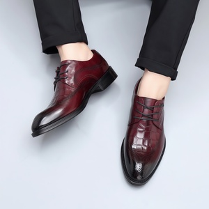 <span class=keywords><strong>Chaussures</strong></span> de ville brogues de luxe pour <span class=keywords><strong>hommes</strong></span> en cuir véritable, style britannique, respirantes et antidérapantes, collection automne - Product Image 4