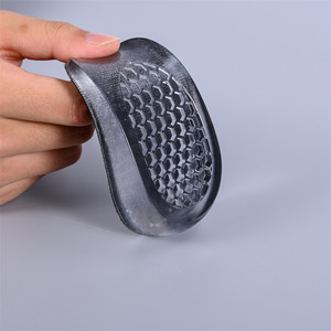 Soletta Interna Rialzante per <span class=keywords><strong>Uomo</strong></span> e Donna, Comoda, Invisibile, Ammortizzante, Altamente Elastica, Morbida, Mezza Soletta 1.5-3.5cm, Cuscinetto per Tallone - Product Image 4