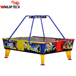 Máquina de Juego Arcade de Air Hockey Operada con Monedas para 4 Jugadores, con Construcción de Plástico y Metal, Alimentación de 110/220V - Product Image 1