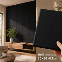 Panneaux acoustiques en feutre de fibres de polyester, panneaux acoustiques en PET