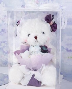 Ramo <span class=keywords><strong>de</strong></span> flores <span class=keywords><strong>de</strong></span> rosas <span class=keywords><strong>de</strong></span> oso <span class=keywords><strong>de</strong></span> peluche <span class=keywords><strong>de</strong></span> alta calidad con caja <span class=keywords><strong>de</strong></span> regalo <span class=keywords><strong>de</strong></span> rosa <span class=keywords><strong>de</strong></span> jabón <span class=keywords><strong>para</strong></span> cumpleaños Día <span class=keywords><strong>DE</strong></span> LA MADRE Día <span class=keywords><strong>de</strong></span> <span class=keywords><strong>San</strong></span> Valentín <span class=keywords><strong>Ideas</strong></span> Presente - Product Image 3