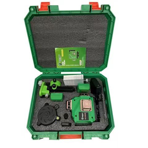 Laser Level 360 Function 16 Lines 4D 360 Degree Green Beam Vertical Horizontal Laser Level Machine