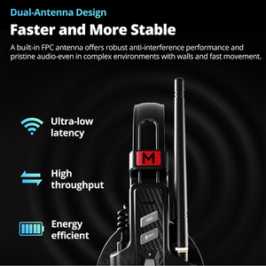 Sistema de Intercomunicación Inalámbrico Full-Duplex GODOX SkyTalk Air, Auriculares Portátiles, Micrófono Inalámbrico, Comunicación de Equipo Expandida para 5 Usuarios - Product Image 3