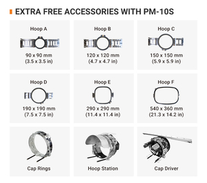 Ricoma Solución de bordado profesional con operación de sombrero de 270 grados e interfaz de control simplificada - Product Image 5