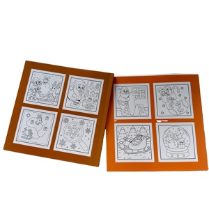 Cuadernos para Colorear Personalizados con Encuadernación Laminada, para Adultos y Niños, 40 Hojas de Papel, Libro Educativo de Pintura Navideña para Niños - Product Image 2