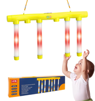 Peralatan Pelatihan Integrasi Sensorik Drop Stick, Mainan Pelatihan Koordinasi Tangan-Mata, Tantangan Refleks, Permainan Tangkap Tongkat