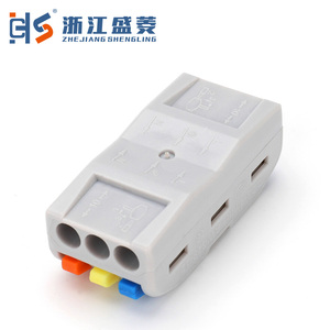 CZLS -223 Mini kompakt itme tel konektörü kablosuz hızlı kolu kablo konnektörleri Terminal bloğu 6P bahar tipi endüstriyel kullanım - Product Image 3