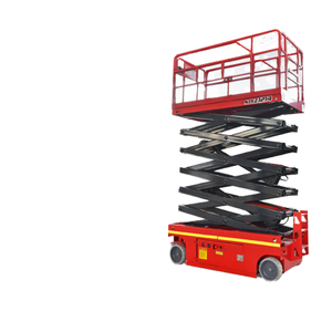 Plataforma Elevadora de Tijera Hidráulica Eléctrica de 16 m, Estructura de Acero Estable, Plataforma de Trabajo Aérea Móvil Segura, Precio de Fábrica al por Mayor, CE ISO - Product Image 1