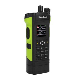 HAMGEEK-<span class=keywords><strong>Walkie</strong></span> <span class=keywords><strong>Talkie</strong></span> de banda dual, Radio PTT con micrófono y cable de programación, VHF, UHF, 12W, 1 unidad, 2 unidades - Product Image 3