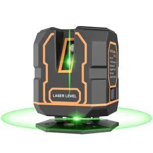 Niveau laser à 5 lignes faisceau vert niveau laser multi-lignes