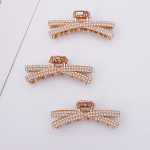 Lumiara Nuevo Clip de Pelo Mini Garra de Tiburón de Aleación - Horquilla Minimalista con Diseño de Pata para Peinados en la Parte Trasera de la Cabeza, Accesorios Metálicos Modernos - Product Image 5