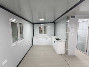 Maison de conteneur extensible de luxe de cinq chambres en Chine petite maison préfabriquée pour la saison estivale Saint - Product Image 3