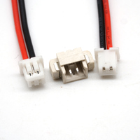 Rangkaian Kabel Khusus 1.25mm 2-14 Pin Male Female dengan Inti Tembaga dan Isolasi PVC untuk Baterai PCB Elektronik OEM