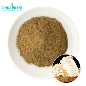 Organik Gıda Sınıfı <span class=keywords><strong>Enoki</strong></span> Mantarı Ekstresi Tozu %30 Polisakkarit Tozu - Product Image 1