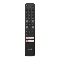 Remote Control SUNING untuk TCL-61 Smart TV LCD LED Plasma Plastik Baterai AAA 4 Tombol Jangkauan 10m Model 8436585694501
